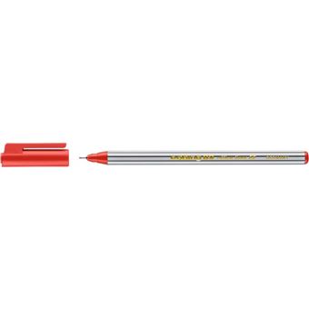 Caneta Fineliner Edding 89 | Vermelho, Branco - 1