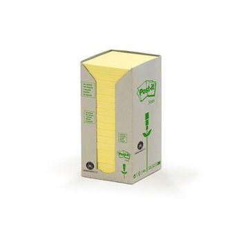 Bloco de Notas Autocolante Post-It FT510110347 | Amarelo - 1