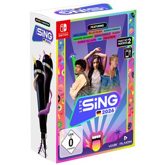 Videojogo GAME Let's Sing 2026 + 2 Mics, Nintendo Switch (DEU) - 1