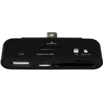 Bluestork BS-RDR-MUSB-SD leitor de cartões Preto Micro USB - 1