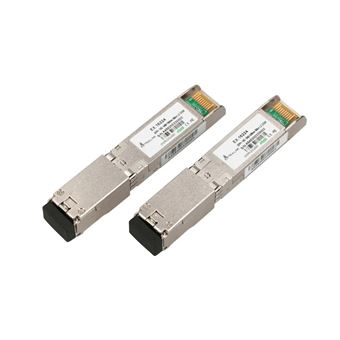 Módulo de Transcetor de Rede Extralink SFP WDM Módulo SFP+ 10G 10Gbps, 1490/1550nm, single mode, 80km, LC, pair | Prateado - 1