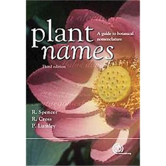 Plant Names, Cabi - 1