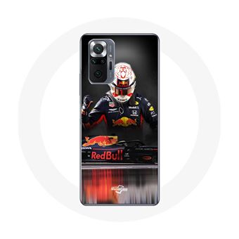 Capa Maniacase para Xiaomiredmi Note 10 Pro Fórmula 1 Max Verstappen Piloto  F1 Red Bull Rb15 - 1