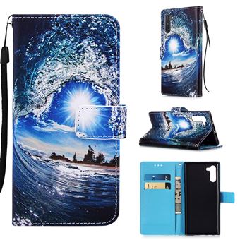 Capa Magunivers PU + TPU Impressão Padrão com Apoio Onda para Samsung Galaxy Note 10/Note 10 5G