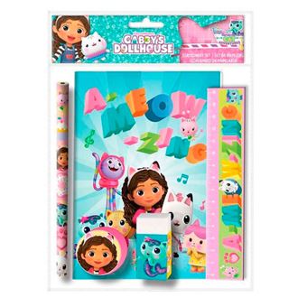 Conjunto Escolar Gabby'S Dollhouse com 6 Peças - 1