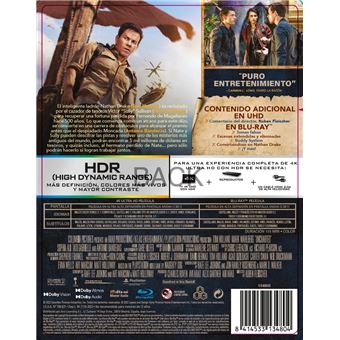  Uncharted [Blu-ray] [DVD] : Tom Holland, Mark Wahlberg