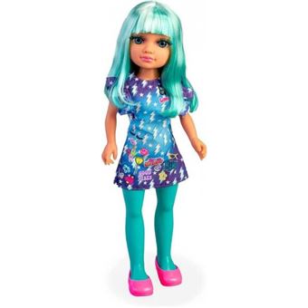 Boneca Nancy Neon Blue Famosa - 1