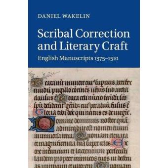 Scribal Correction And Literary Craft - 1