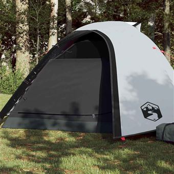 Tenda de campismo vidaXL | Cúpula para 4 Pessoas | Opaca Impermeável | branco - 1