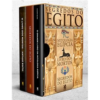 Segredos Do Egito - Box Com 3 Livros - 1