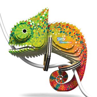 Puzzle 3D Eugy Camaleão Chameleon | 28 Peças - 1