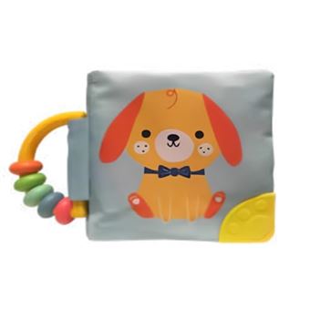 Meu Livro Macio Com Chocalho E Mordedor - Cachorro - 1