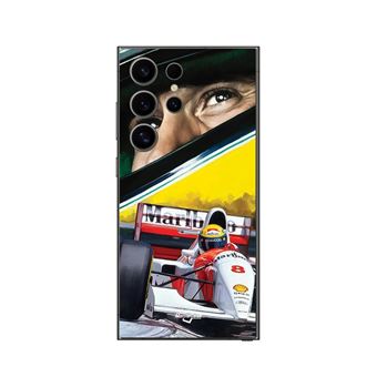 Capa Maniacase para Samsung Galaxy S25 Ultra | F1 Ayrton Senna Mclaren Legend Fórmula 1 - 1