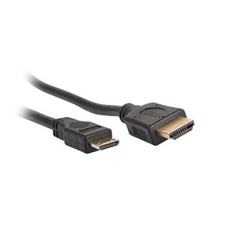 Natec Genesis NKA-0635 cabo HDMI 1,8 m HDMI tipo A (padrão) HDMI Type C (Mini) Preto - 1