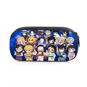 Estojo DreamWorks | Demon Slayer | 20 x 10 x 5 cm | Azul - 1