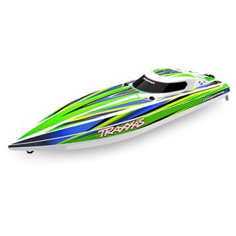 Barco Telecomandado Traxxas Disruptor: 26 Barco brushless VXL-4s Self-Righting | Verde - 1