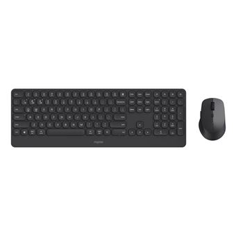 Teclado Wireless + Rato Rapoo 9390M | Idioma: Inglês | Cinzento escuro - 1
