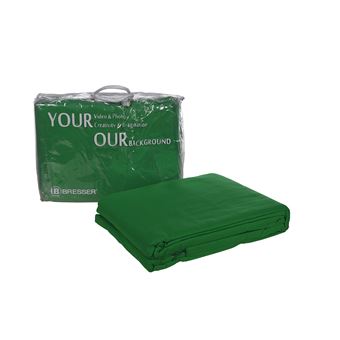 Tecido de Fundo Bresser Y-9 | 2,5x3 m - Verde Croma - 1