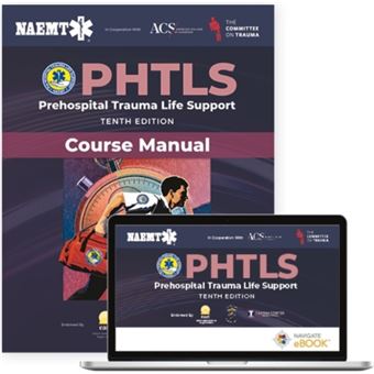 PHTLS: Prehospital Trauma Life Support (eBook) with Course Manual (Print) - 1