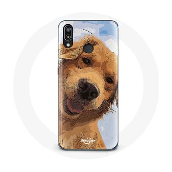 Capa Maniacase para Huawei P20 Lite Raça Golden Retriever Cãos - 1