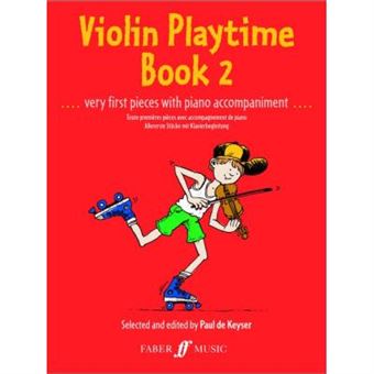Partitions Classique Faber Music Keyser Paul De - Violin Playtime Vol.2 - Violon Et Piano Violon - 1
