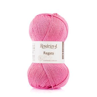 Fio de Tricot Rosários 4 Regata | 100G | Rosa - 1