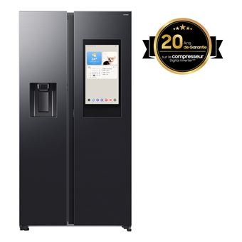 Frigorífico Americano Samsung RS90F66BEF | 178x91,2x72,6 cm | 614 L | E | Preto - 1