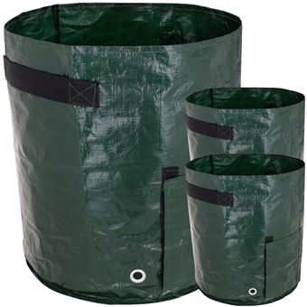 Sacos de Cultivo para Jardim PrimeMatik | 30 x 35 cm - 3 Unidades - 1