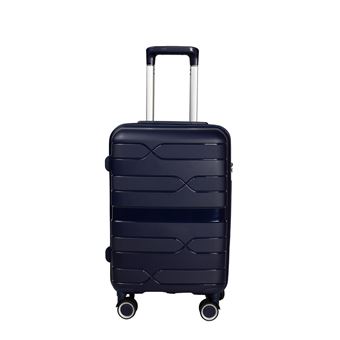 Mala de Cabine Chuvmar | 22X38X55cm | 35L | Polipropileno | 4 Rodas Silenciosas | Azul - 1