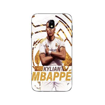 Capa Maniacase para Samsung Galaxy j7 2018 Kylian Mbappe Real Madrid papel de parede celebração - 1
