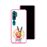 Capa Hapdey para Xiaomi Mi Note 10 - Note 10 Pro - CC9 Pro | Silicone Flexível em TPU | Design Victoria Hippie, Amor e Paz - Rosa_2