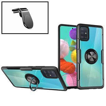 Kit Phonecare | Suporte Magnético L Safe Driving para Carro + capa case 3X1 Clear Armor para Samsung S10 Plus - 1