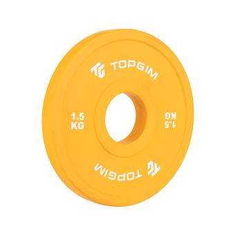 Disco Olímpico Fraccionado Topgim | 1,5kg - 1