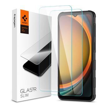 Protetor de Ecrã para Telemóvel Spigen GLAS.tR Slim | Transparente - 1
