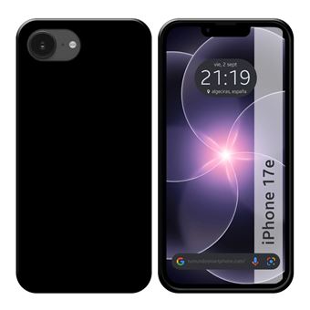 Capa TUMUNDOSMARTPHONE | Silicone TPU Preto | para iPhone 17e - 1