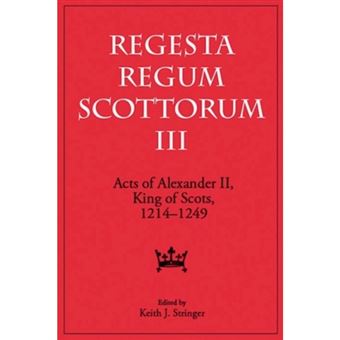 The Acts of Alexander II - Hardback - 2016 - 1