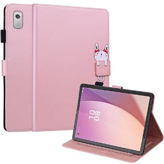 Capa Cartoon ZURSANA para Lenovo Tab M9 | Couro PU | Fecho Magnético | Suporte Ajustável | Porta-Cartões - Ouro Rosa - 1
