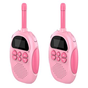 Walkie Talkie Infantil V-REEL - Rosa + Rosa - 1