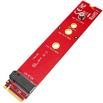 Módulo Conversor de Socket BeMatik M.2 Ngff M-Key para Cartão Ssd Sata Pcie-Nvme - 1
