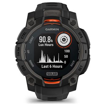Relógio desportivo Garmin Instinct 3 Solar | 45 mm | Preto - 1