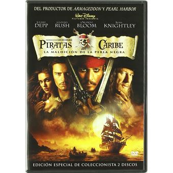 Pirates of the Caribbean: The Curse of the Black Pearl / Piratas Del Caribe: La Maldición De La Perla Negra (2DVD) - 1