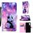 Capa Magunivers PU + TPU Impressão Padrão com Apoio Panda Solitário para Samsung Galaxy Note 10/Note 10 5G_0