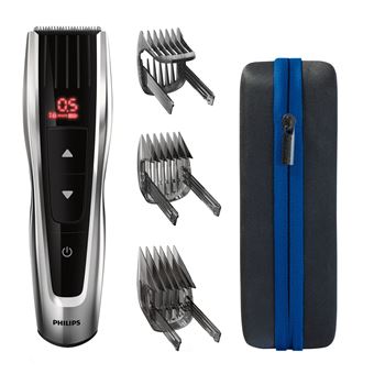 Máquina de Cortar Cabelo Philips HAIRCLIPPER Series 9000 Hairclipper series 9000 HC9420/15 Aparador de cabelo lavável | Prateado - 1