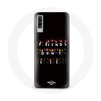 Capa Maniacase para Samsung Galaxy A70 Stranger Things Anexar Friends Don'T Lie Feliz Natal - 1
