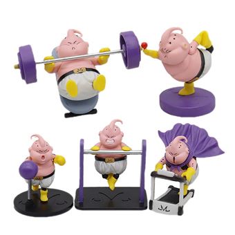 Figura DUDAO DB03 Dragon Ball Majin Buu em Fitness | 5 peças - 1