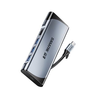 Adaptador SAMZHE DK-S05X 5 em 1 | Type-C a HDMI PD 3USB3.0 para HUAWEI Mate40/P50 Samsung S20 - 1