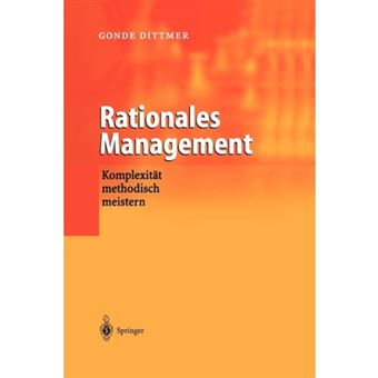 Rationales Management - Komplexitat Methodisch Meistern - Paperback / softback - 2012 - 1