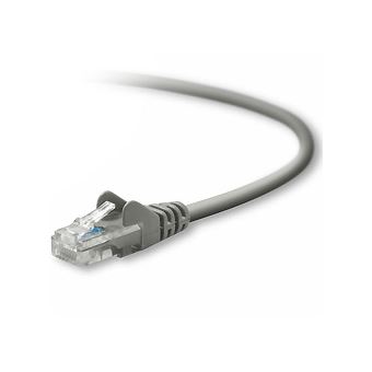 Cabo de Rede Belkin CAT5e Patch Cable Snagless Molded | Cinzento - 1