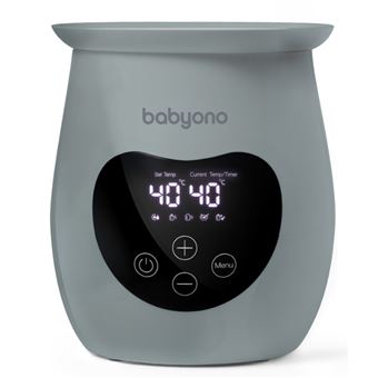 Aquecedor e esterilizador digital Honey Baby Ono | Cinza - 1