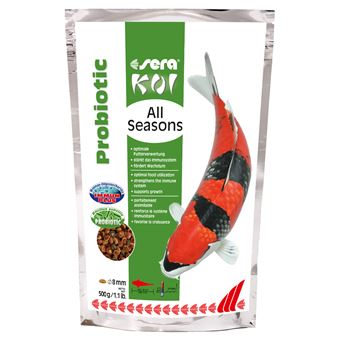 Alimento para peixe sera Koi All Seasons Probiotic 0,5 kg - 1